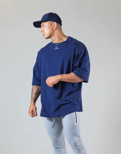 Men’s Cotton Gym Shirt