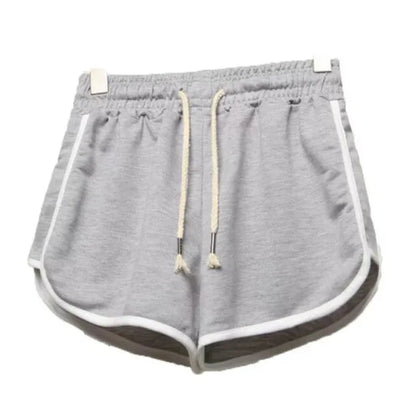 Summer Elastic-Waist Shorts