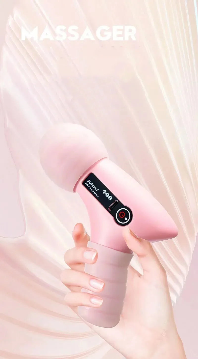 Mini LCD Massage Gun