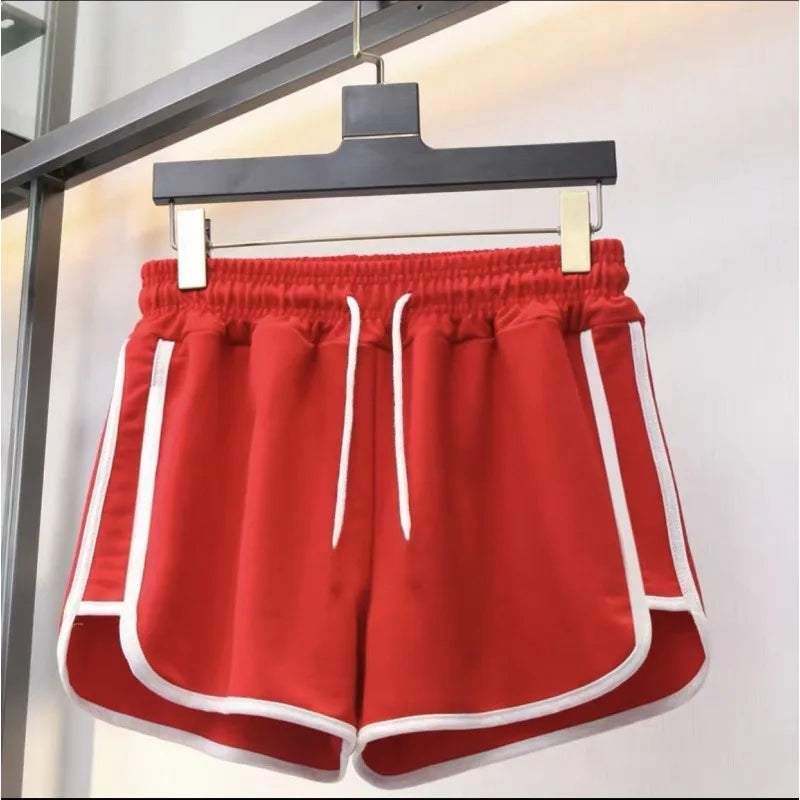 Summer Elastic-Waist Shorts