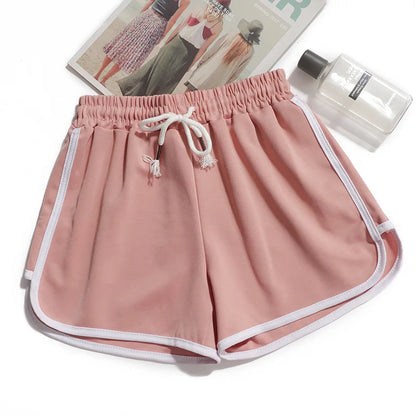 Summer Elastic-Waist Shorts