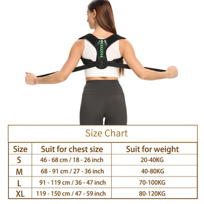 Adjustable Back Posture Corrector Belt