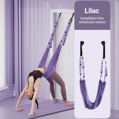 Aerial Yoga Strap Hammock for Stretching