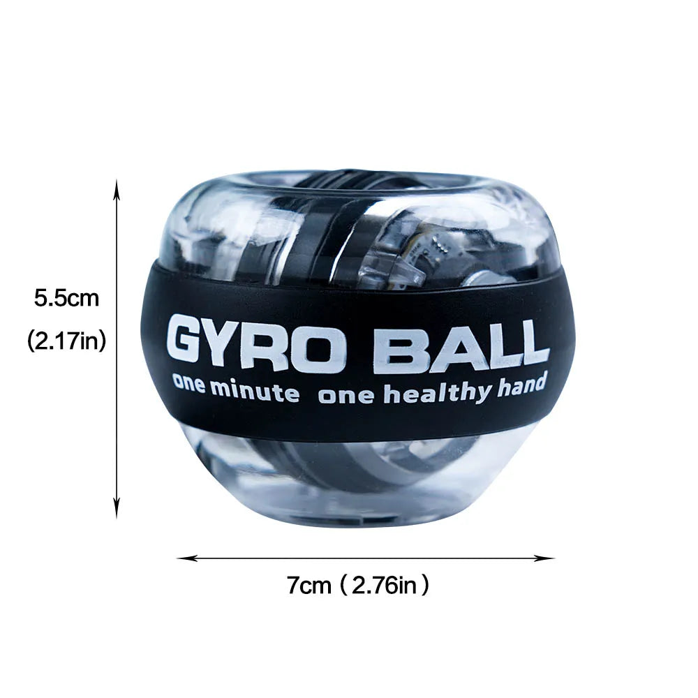 LED Gyroscopic Power Trainer Ball