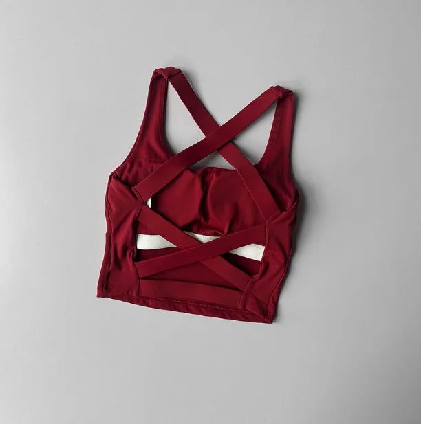 Seamless Push-Up Sports Bra