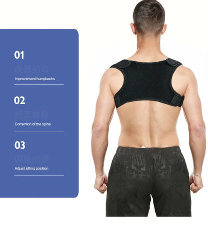 Adjustable Invisible Back Posture Corrector Brace