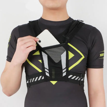 Reflective Running Vest Bag