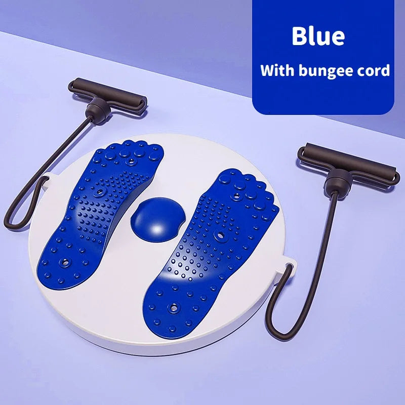 Disco de torsión de cintura Entrenador de cintura unisex Ejercicio abdominal Placa de masaje de pies Entrenamiento Gimnasio en casa Equipo de fitness para culturismo