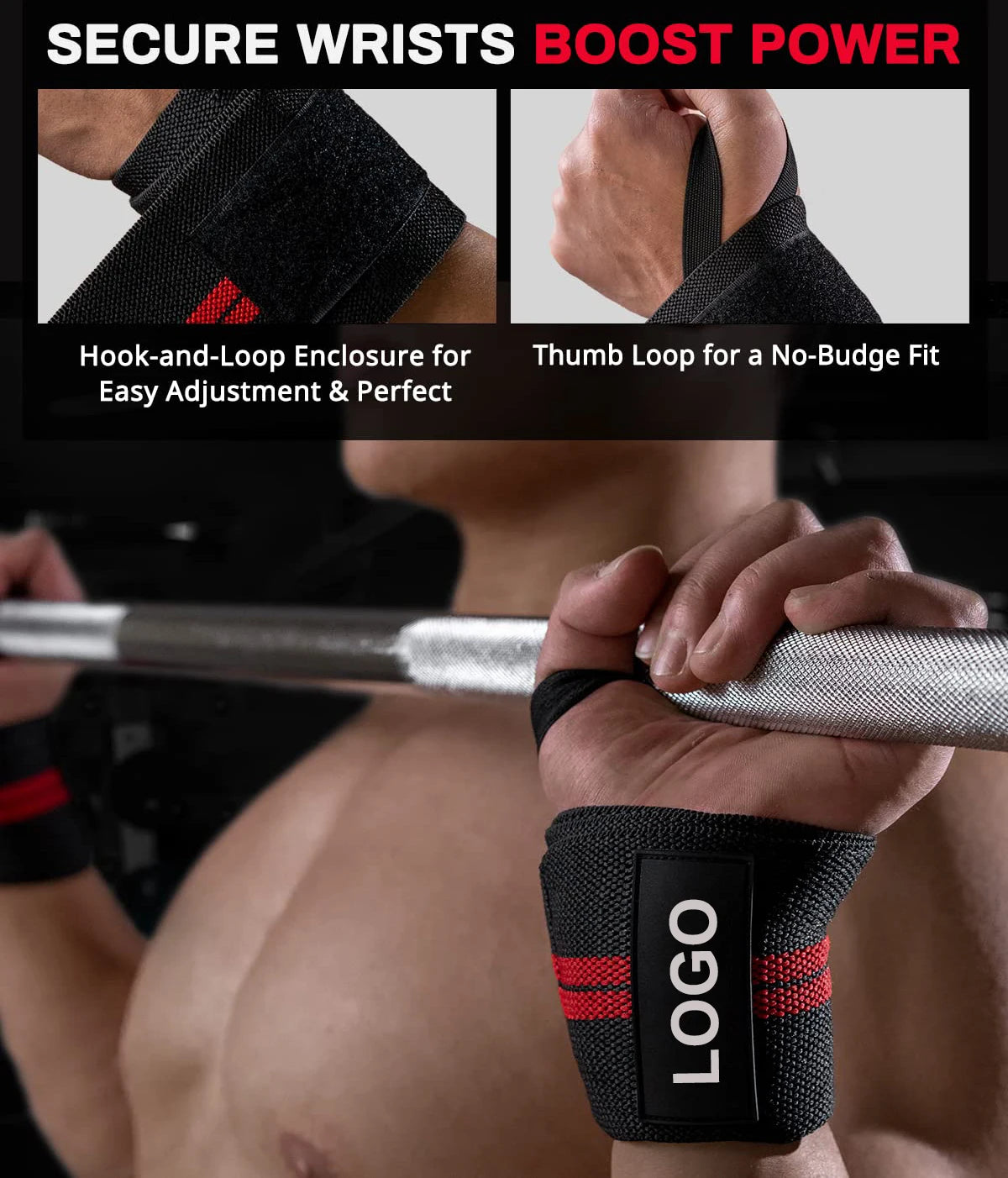 Wristband Support Brace Straps