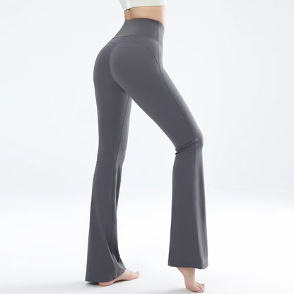 High-Waisted Yoga Bell Bottoms