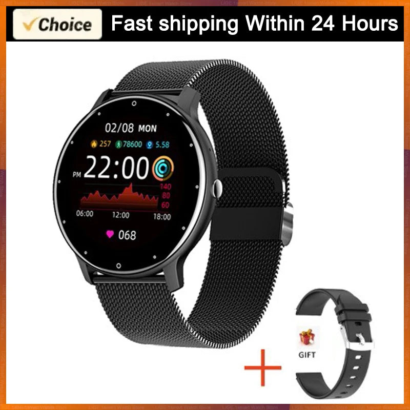 LIGE Smart Band Watch Uomo Previsioni Meteo in Tempo Reale Activity Tracker Orologi Sportivi Donna Smart Watch Donna Per Xiaomi Watch