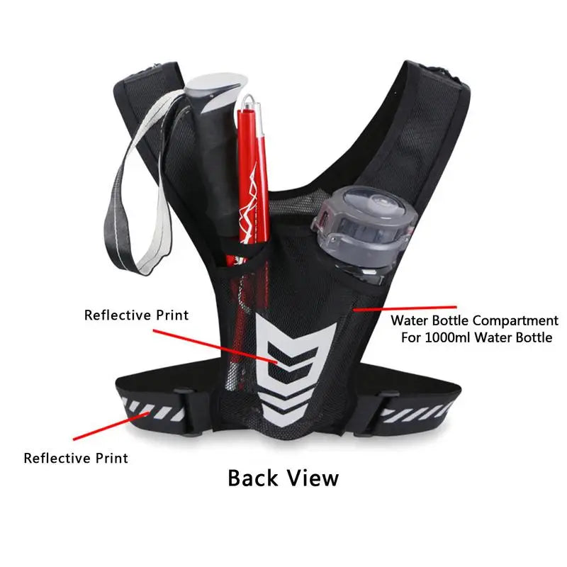 Reflective Running Vest Bag