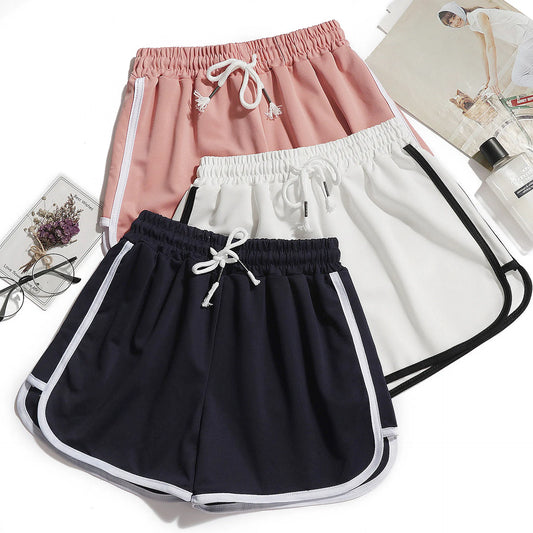 Summer Elastic-Waist Shorts