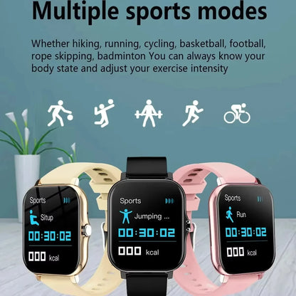 Bluetooth Call Smart Watch Fitness Heart Rate Monitor