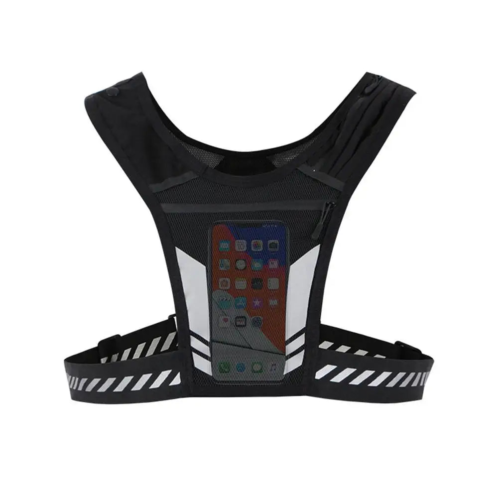 Reflective Running Vest Bag