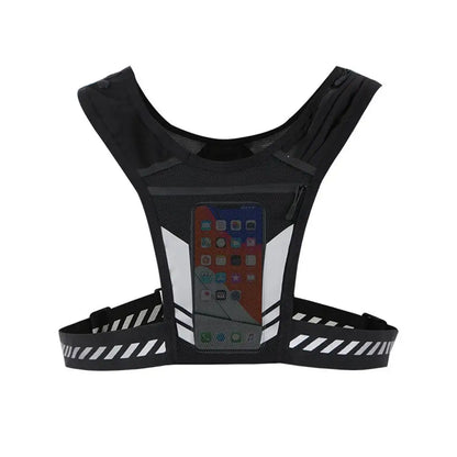 Reflective Running Vest Bag