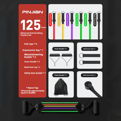 Bodybuilding Resistance Bands Set