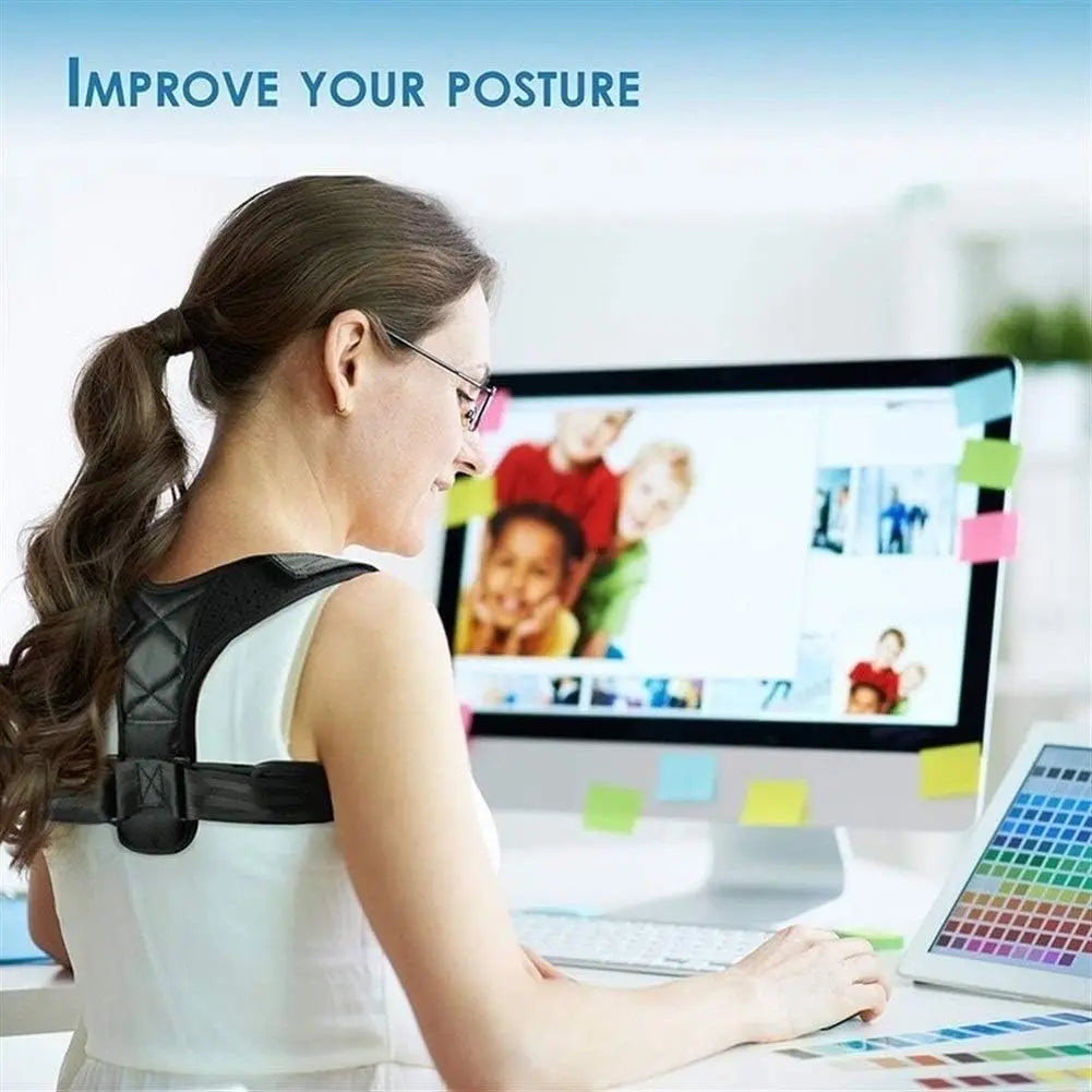 Adjustable Back Posture Corrector Belt