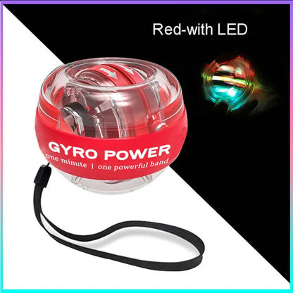 LED Gyroscopic Power Trainer Ball