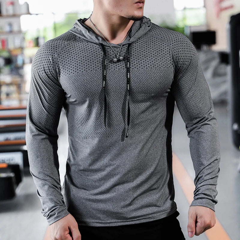 Men’s Fitness Tracksuit Hoodie