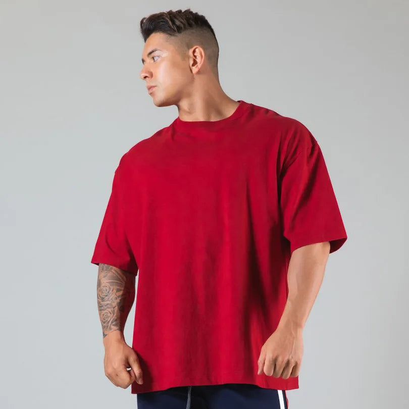 Men’s Cotton Gym Shirt