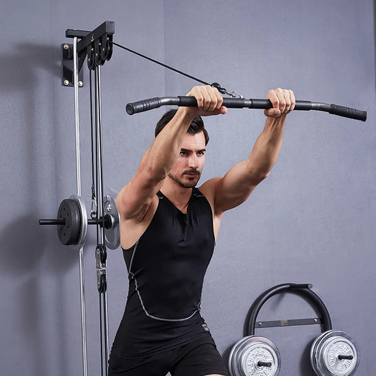 Lat Pulldown Bar Cable Machine Attachment