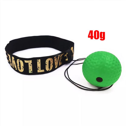 Pelota de boxeo de velocidad, pelota de boxeo de PU montada en la cabeza, MMA, Sanda, entrenamiento, reacción mano-ojo, bolsa de arena para el hogar, equipo de boxeo y fitness, gran oferta