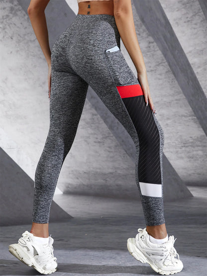 High Waist Mesh Yoga Leggings