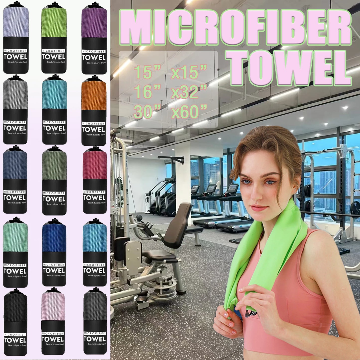 Quick-Drying Microfiber Towel