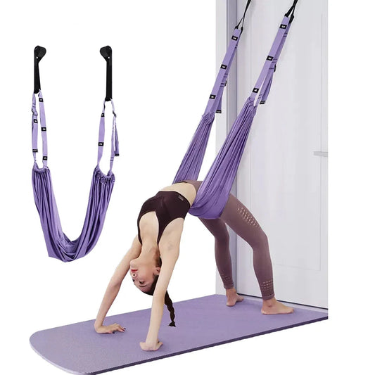 Aerial Yoga Strap Hammock for Stretching