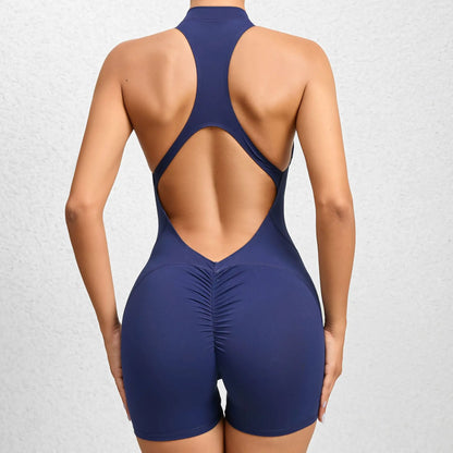 Sleeveless Sport Jumpsuit