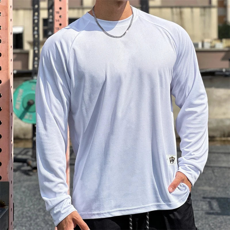 Autumn Men’s Long-Sleeved T-shirt