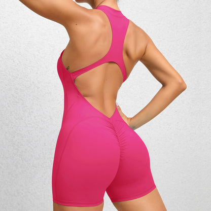 Sleeveless Sport Jumpsuit