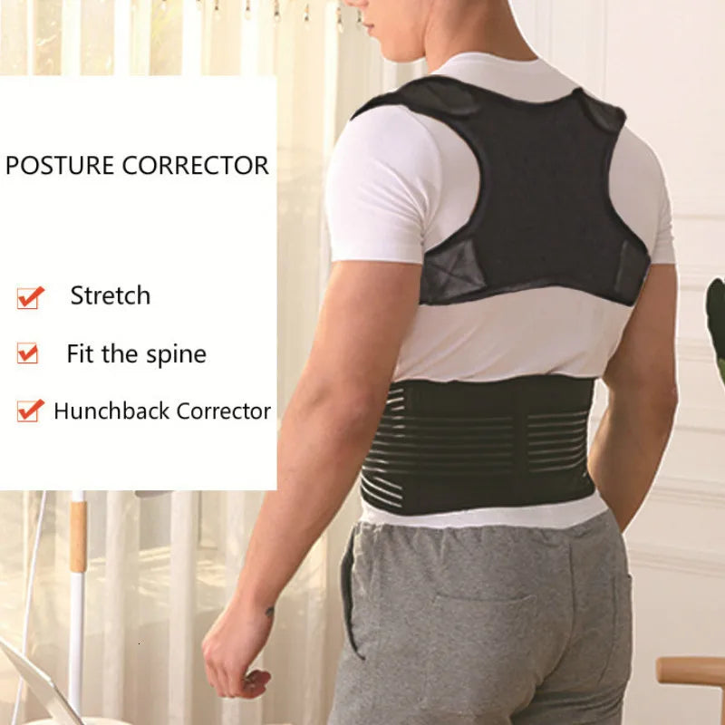 Adjustable Invisible Back Posture Corrector Brace