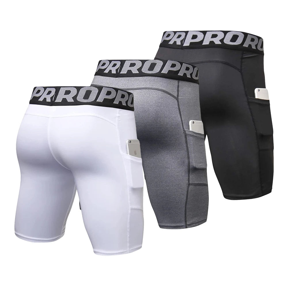 Gym Shorts with Compression Leggings