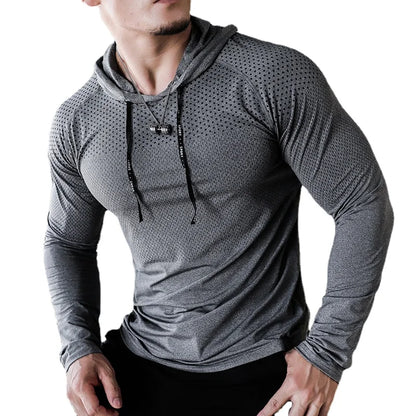 Men’s Fitness Tracksuit Hoodie