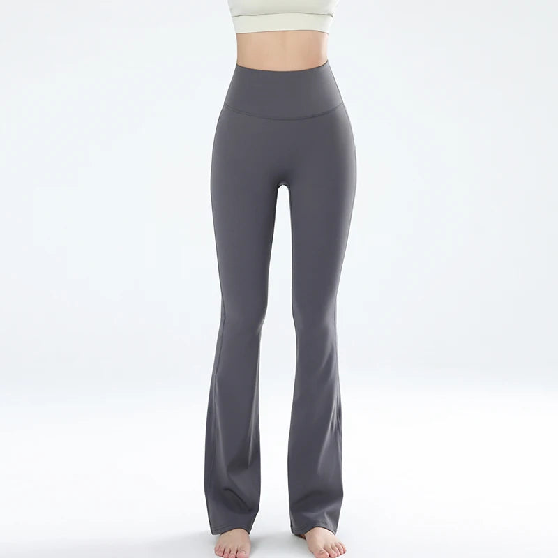 High-Waisted Yoga Bell Bottoms