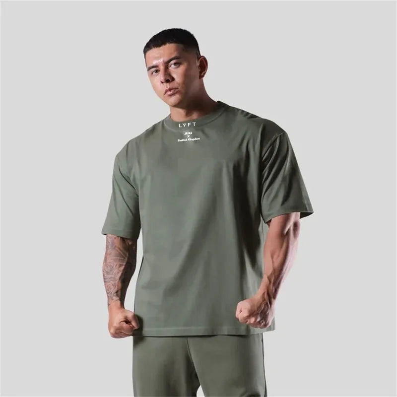 Men’s Cotton Gym Shirt