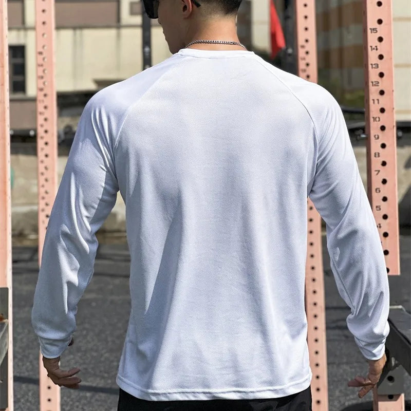 Autumn Men’s Long-Sleeved T-shirt