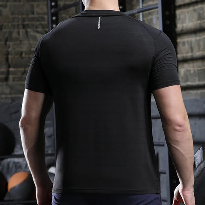 Men’s Thin Ice Silk Running T-shirt