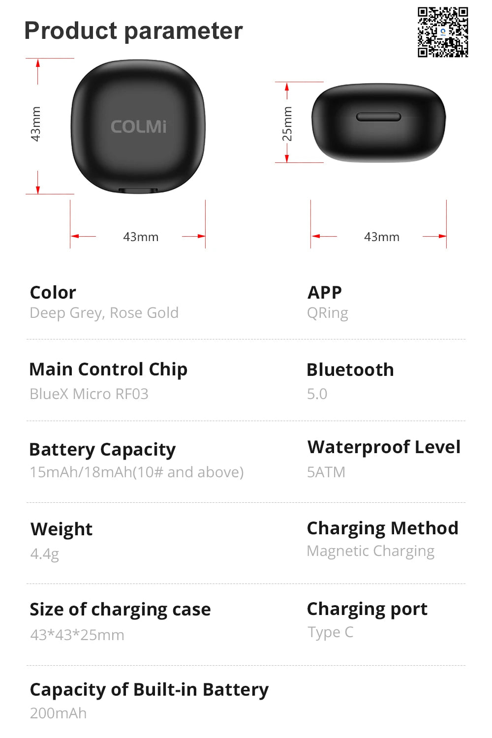 COLMI R03 Smart Ring