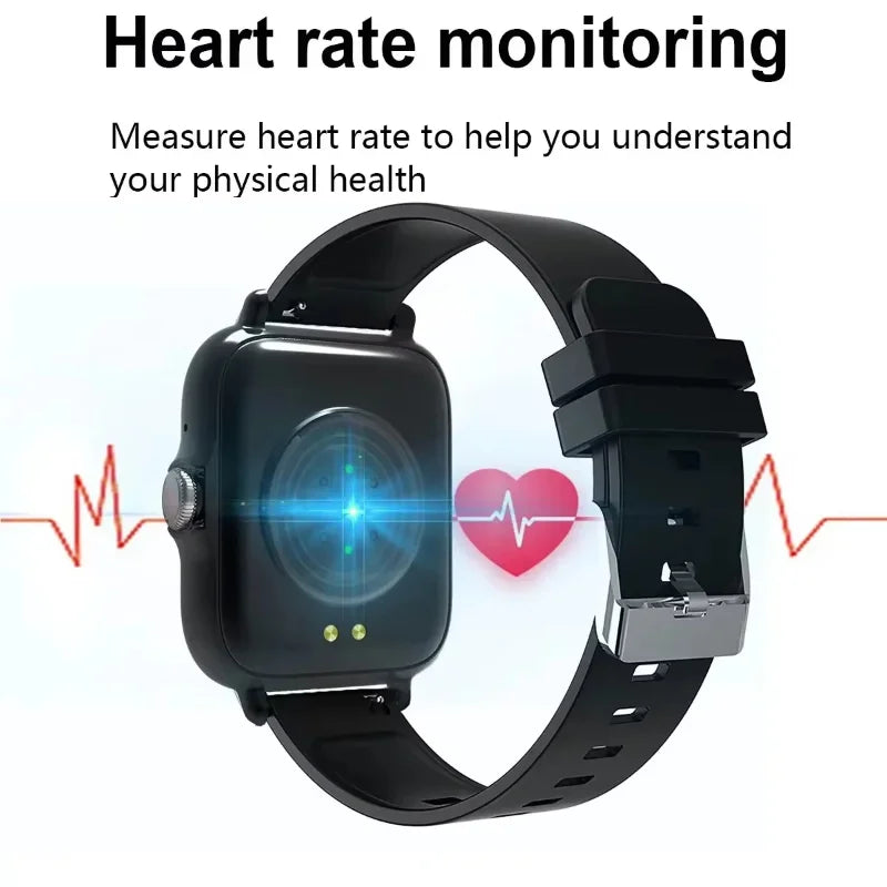 Bluetooth Call Smart Watch Fitness Heart Rate Monitor