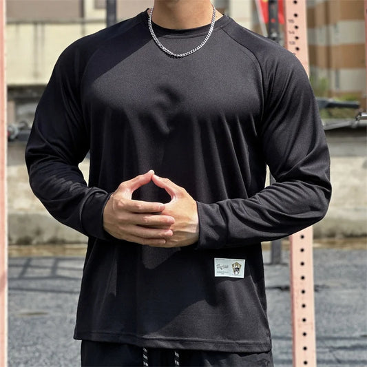 Autumn Men’s Long-Sleeved T-shirt