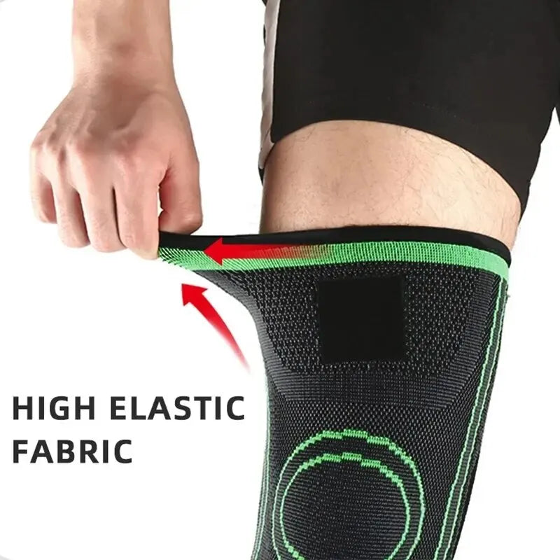 Knee Compression Sleeve with Adjustable Straps