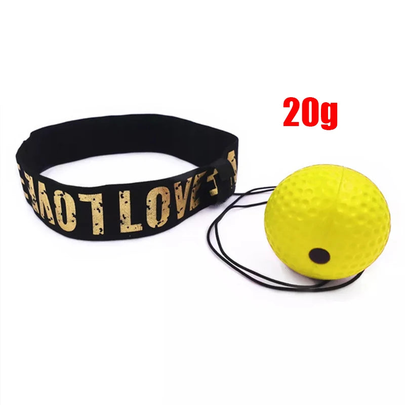 Pelota de boxeo de velocidad, pelota de boxeo de PU montada en la cabeza, MMA, Sanda, entrenamiento, reacción mano-ojo, bolsa de arena para el hogar, equipo de boxeo y fitness, gran oferta