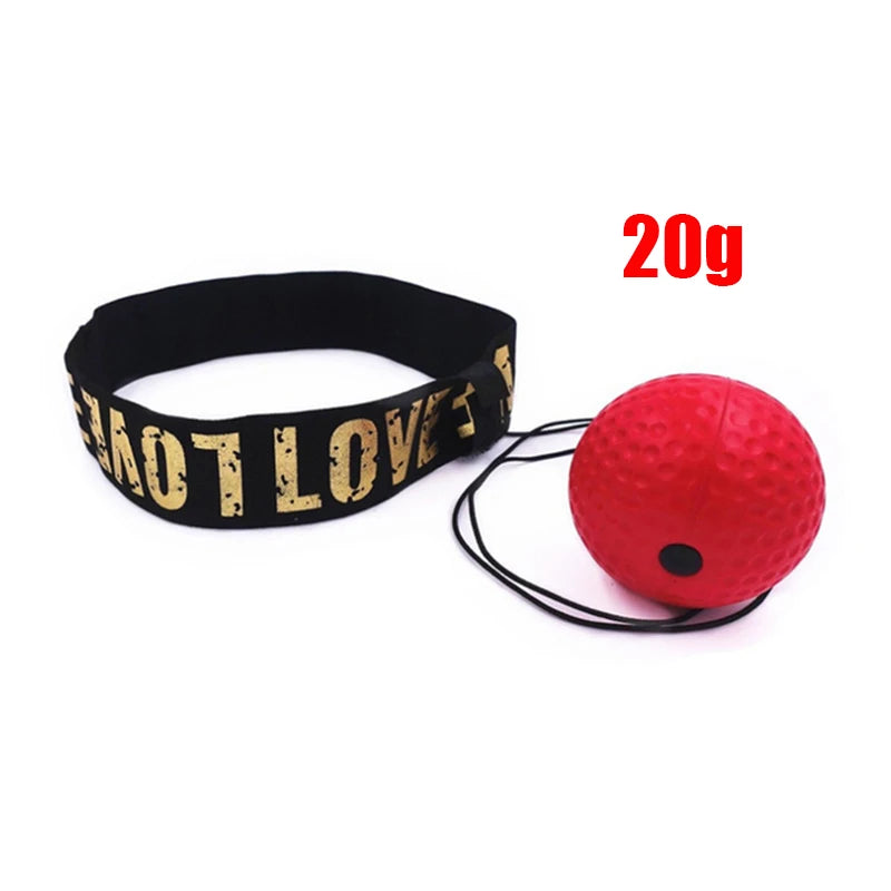 Pelota de boxeo de velocidad, pelota de boxeo de PU montada en la cabeza, MMA, Sanda, entrenamiento, reacción mano-ojo, bolsa de arena para el hogar, equipo de boxeo y fitness, gran oferta