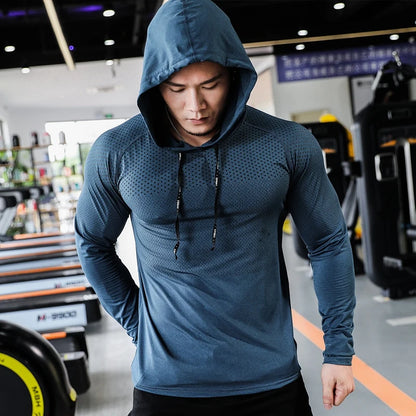 Men’s Fitness Tracksuit Hoodie