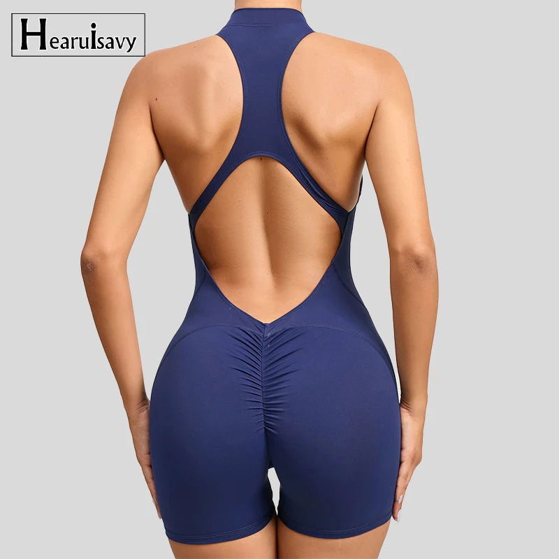 Sleeveless Sport Jumpsuit