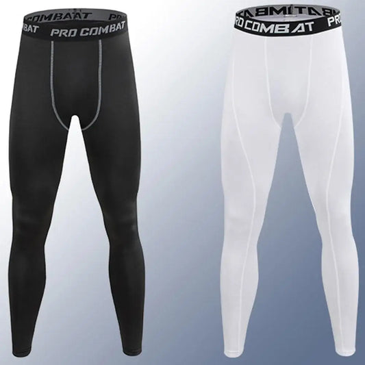 Nuovi pantaloni a compressione da uomo, leggings da uomo, per allenamento in corsa, sport, fitness, asciugatura rapida, pantaloni da jogging, pantaloni da allenamento