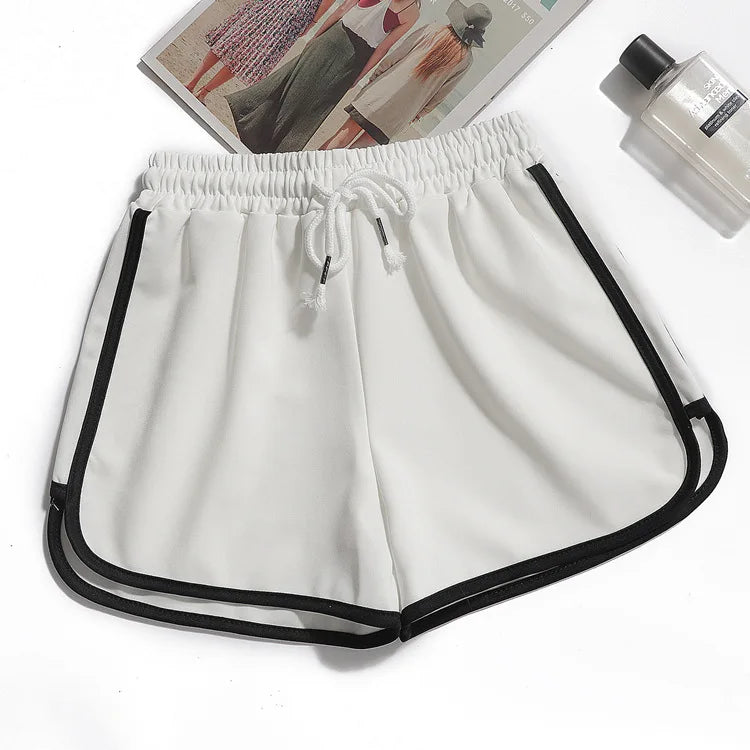 Summer Elastic-Waist Shorts